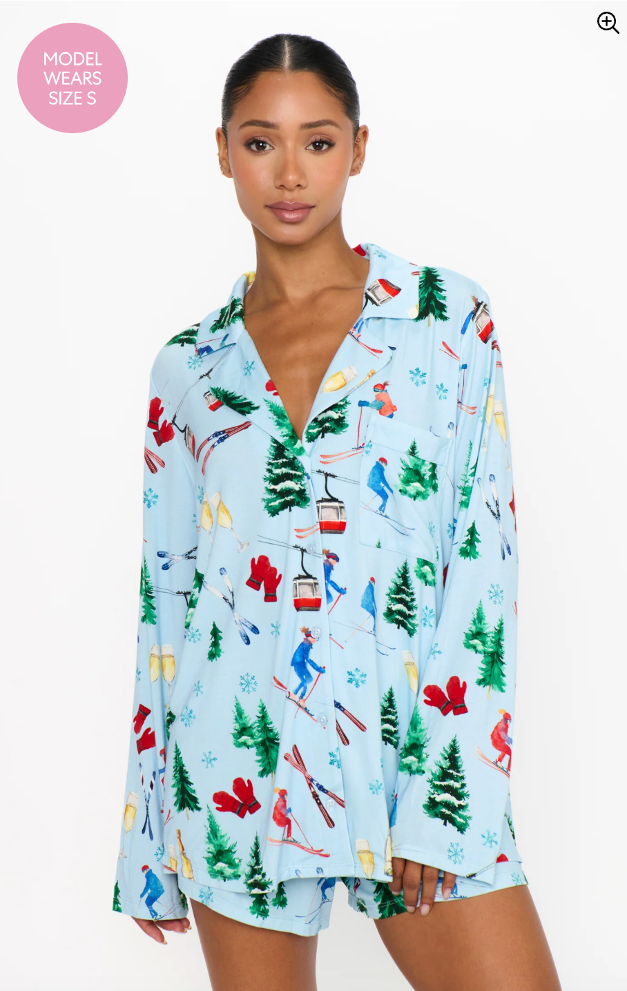 FINAL SALE!! Favorite Pj Set in Slopes Jersey