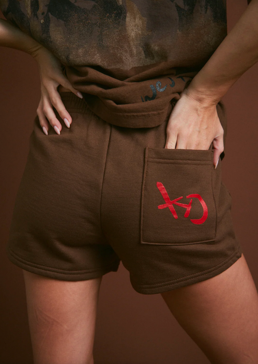 NEW!! Wild Horse Sweatshorts in Brown