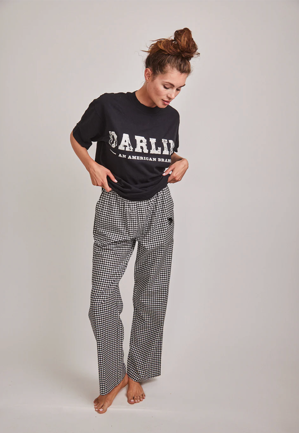 Darlin American Brand Tee - Black