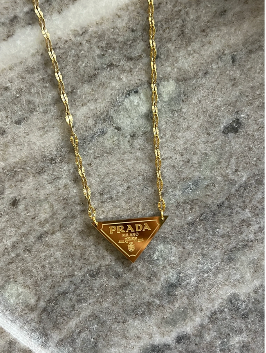 NEW!! Authentic Vintage Baby Triangle Pendant