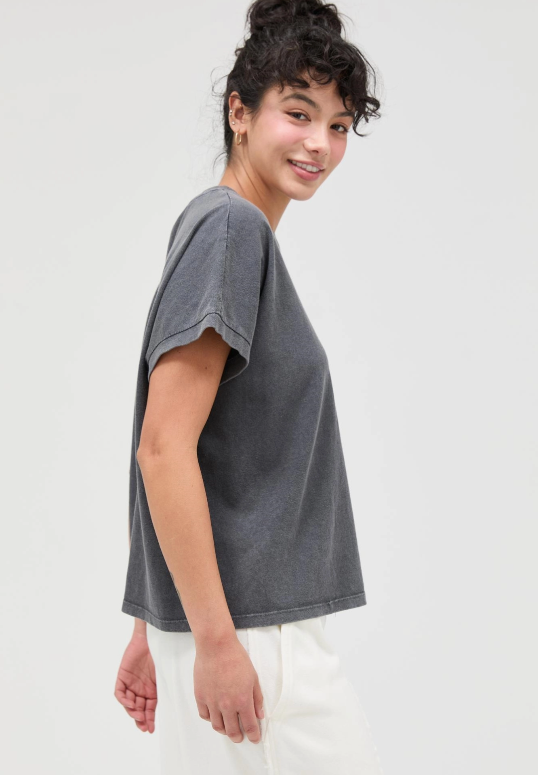 NEW!! "Everyday" Tee in Charcoal