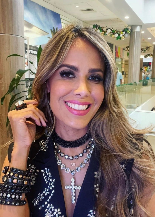 NEW!! The Swarovski Donatella Cross Necklace in 2 Colors