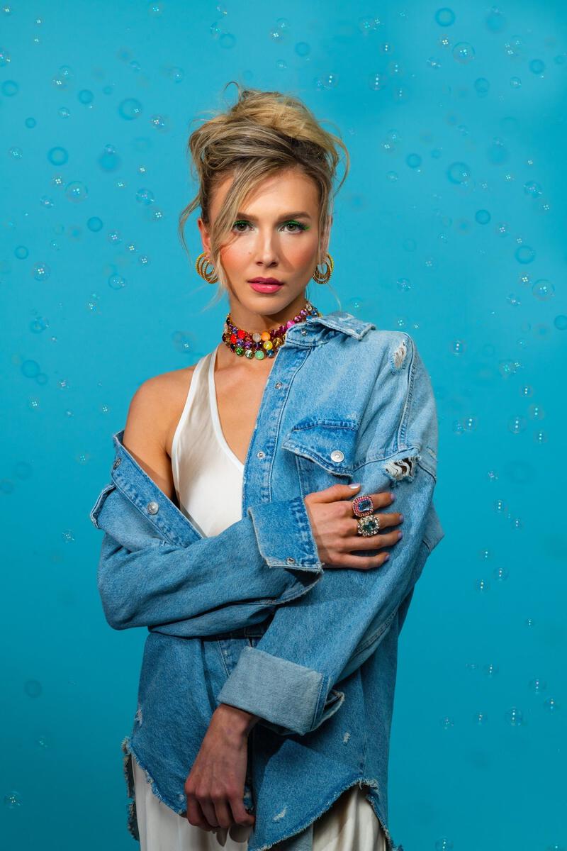 NEW!! Edith Swarovski Crystal Ring in 3 Colors