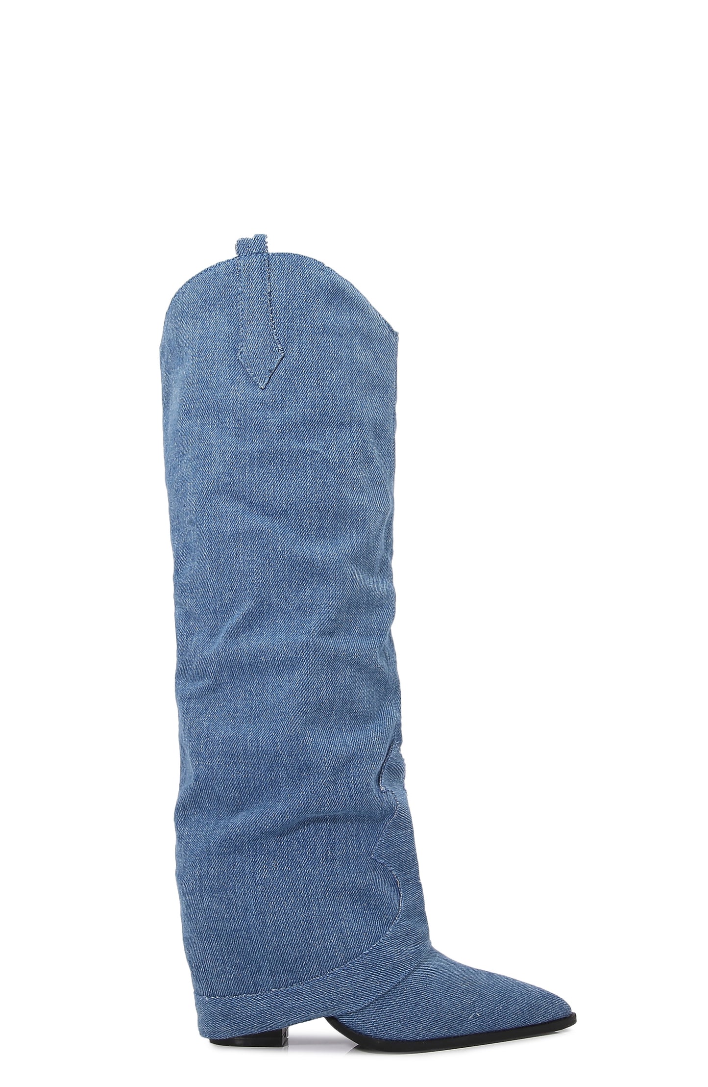 FINAL SALE!! The “Cool Girl” Boot in Denim