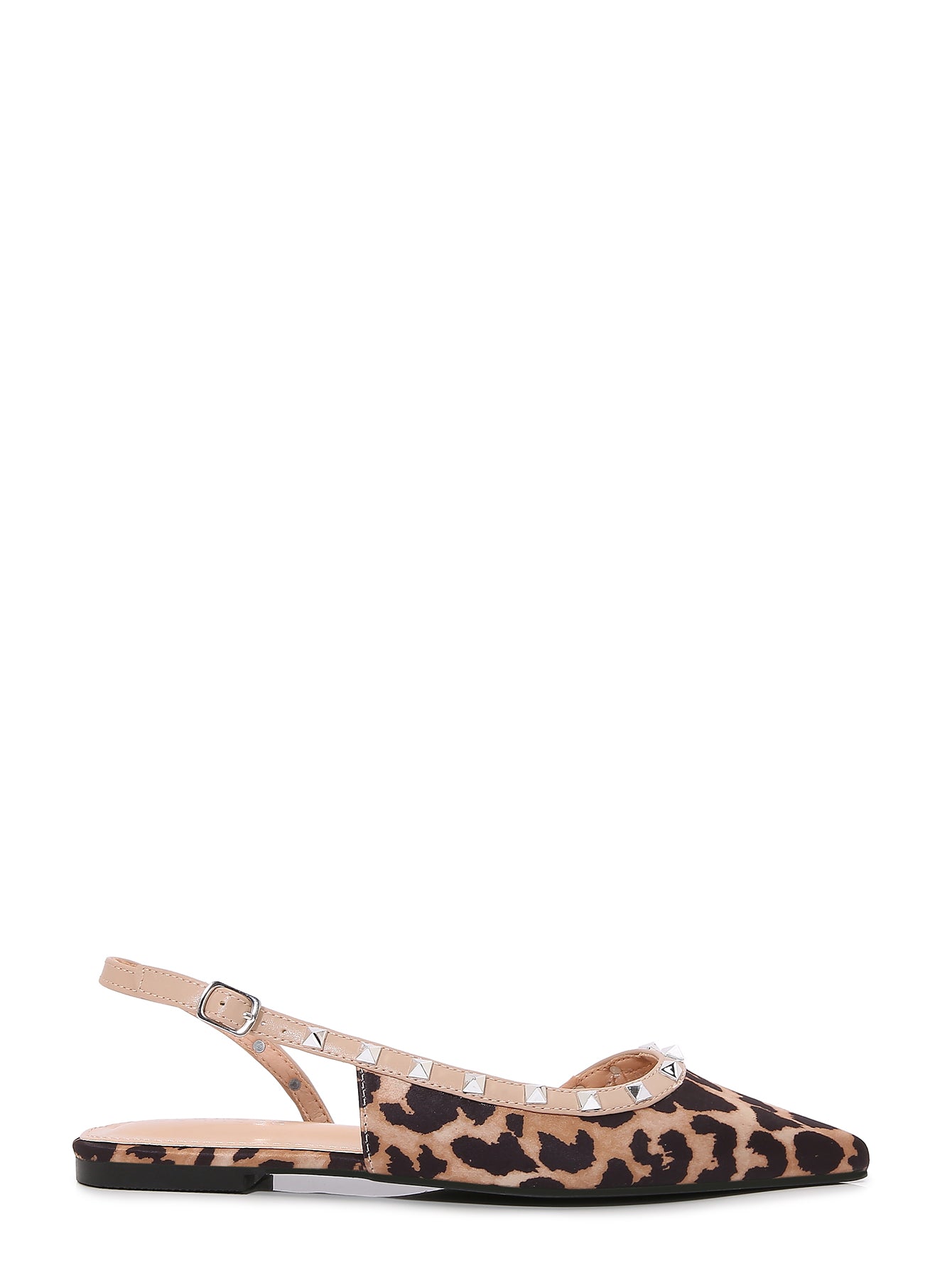 FINAL SALE!! Leopard Studded Flats