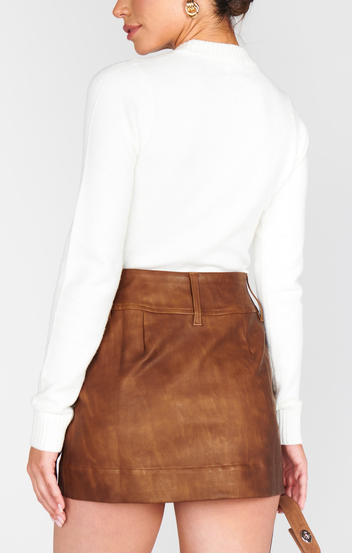 NEW!! Maverick Faux Leather Mini Skirt