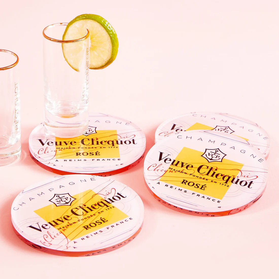 NEW!! Rose All Day Coaster (Set of 2 or 4)