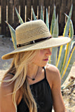 South Shore Panama Hat - Glitzy Bella