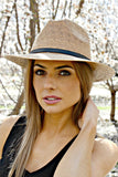 BEST SELLER! The Palm Crystallized Panama Hat - Glitzy Bella