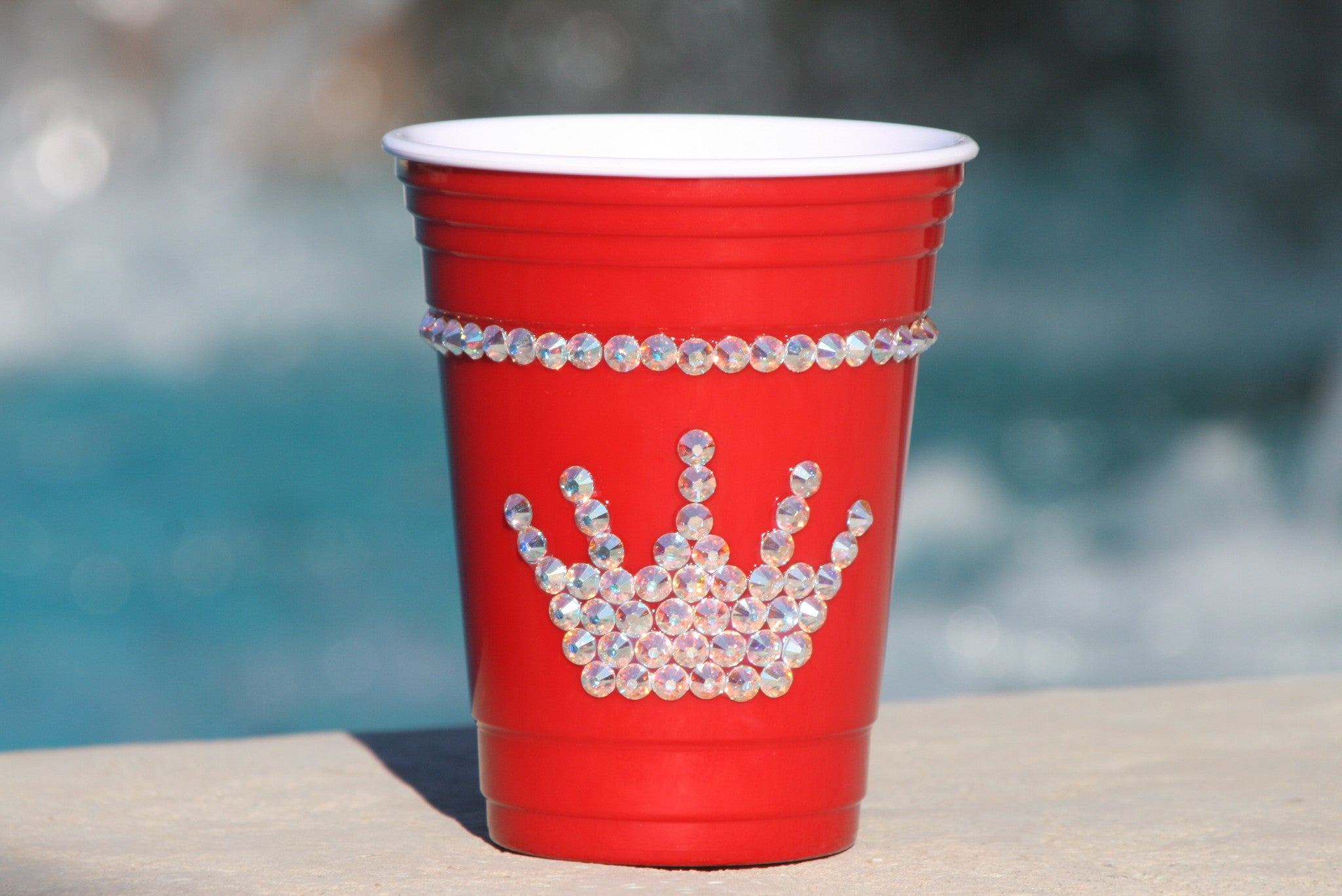 Crystal Solo Cups — Crystal Coated