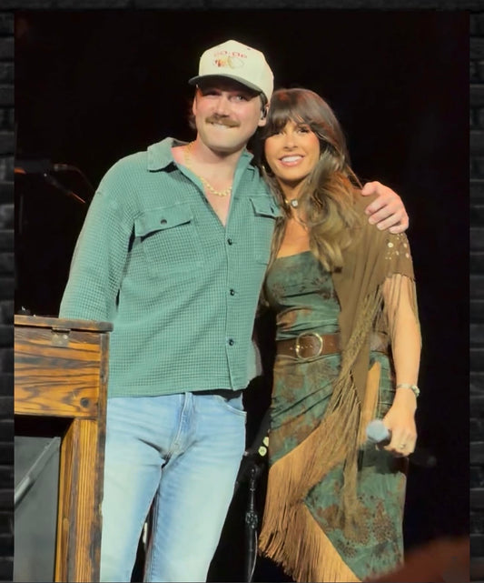 AS SEEN ON ELLA!! The Asymmetrical Fringe Midi Dress - PREORDER