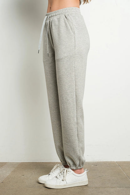 NEW!! "Out Of Office" Rhinestone Lounge Set in Grey