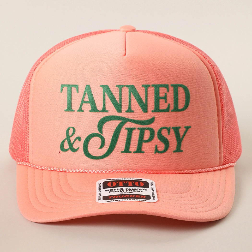 Tanned & Tipsy Trucker Hat