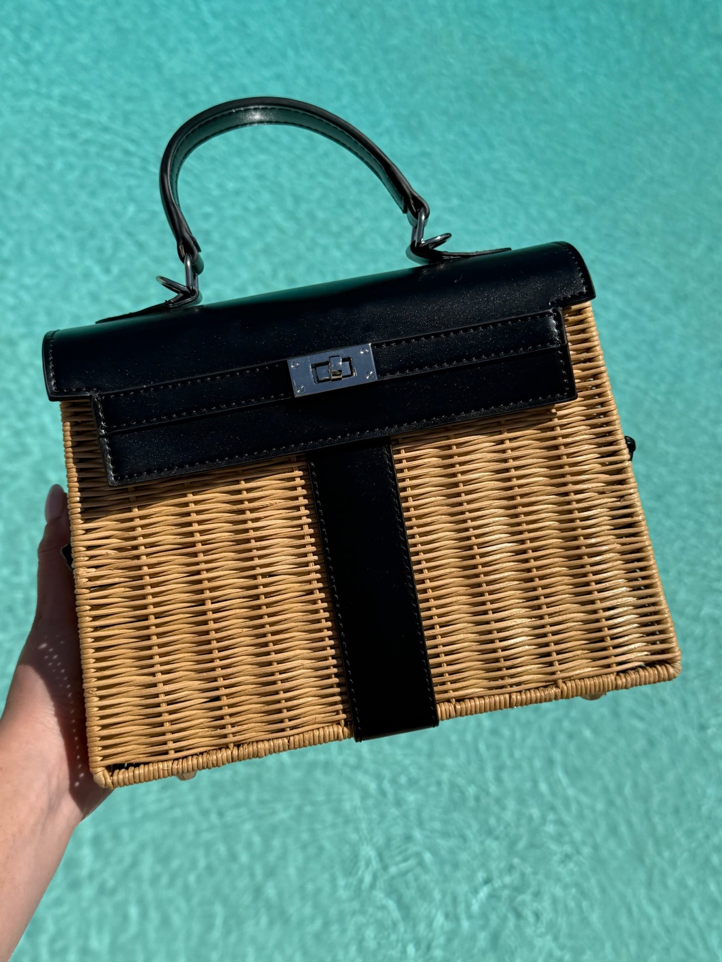 FINAL SALE!! "Ibiza" Top Handle Bag in 2 Colors!