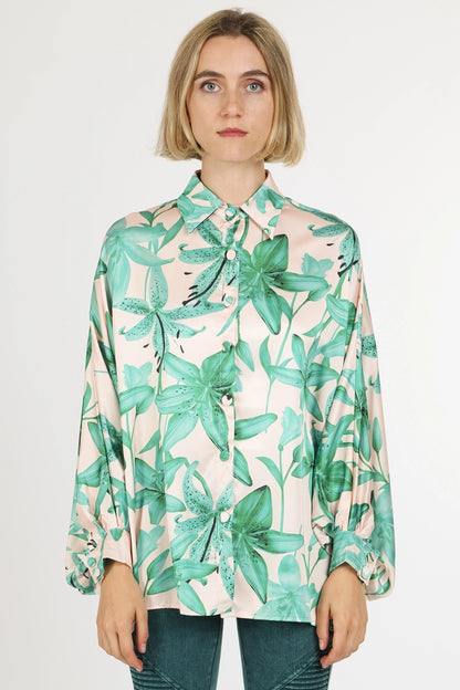 NEW!! Palm Beach Satin Top