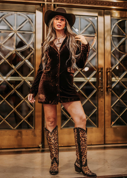 NEW!! "Jolene" Fringe Blazer Dress