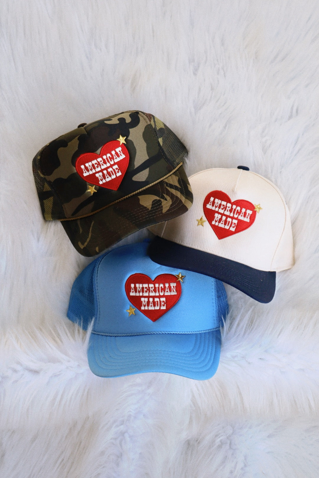 American Made Trucker Hat in 2 Colors