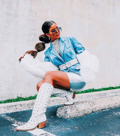 BACK IN STOCK!! "Sparkle” Rhinestone Stretch Belt