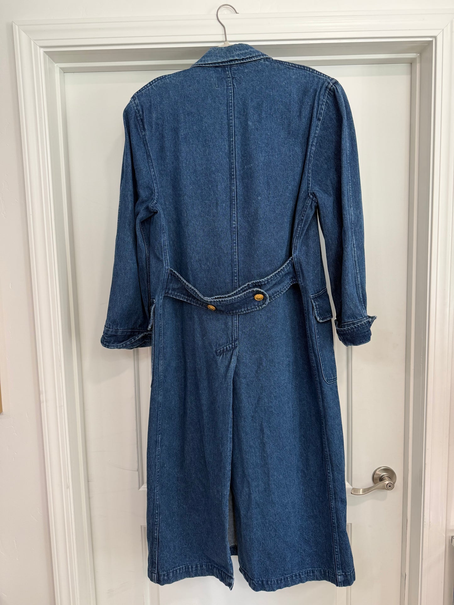 NEW!! Vintage Ralph Lauren Denim Duster Jacket Size Medium