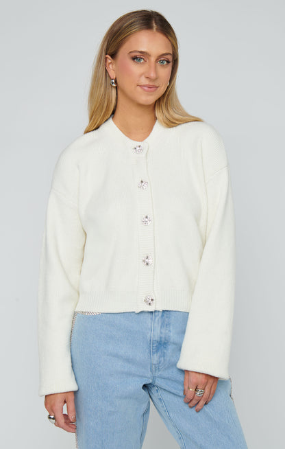 NEW!! Maggie Cardigan in Marzipian Knit