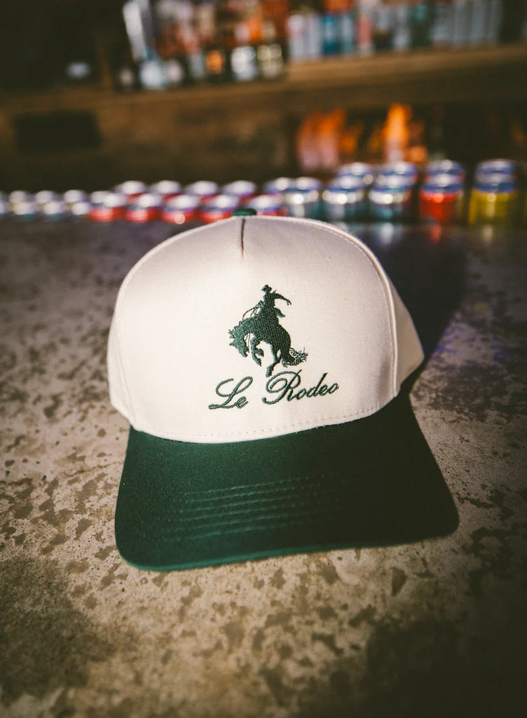 NEW!! Le Rodeo Vintage Trucker in Green