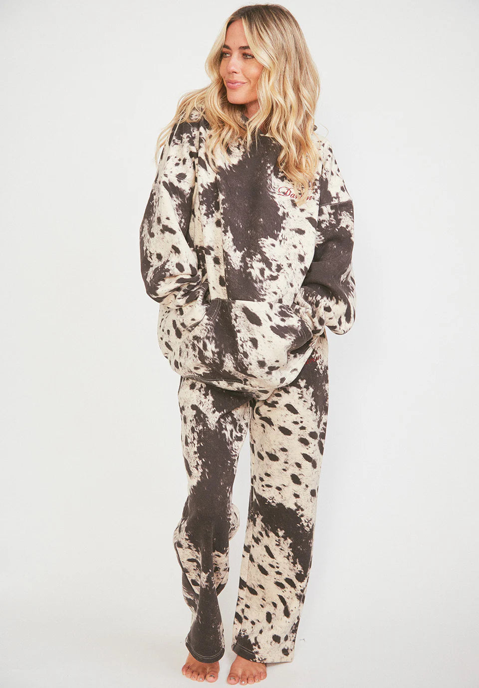 NEW!! Signature Oversized Hoodie in Appaloosa