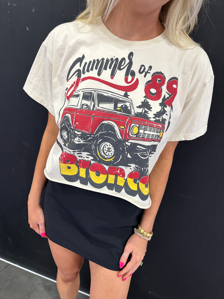 NEW!! Summer of 1989 Cropped Tee