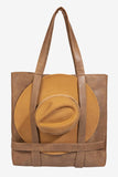 NEW!! Hat Carrying Travel Bag in Brown