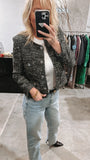 NEW!! The "Cheval" Metallic Tweed Jacket