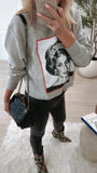 NEW!! “Lady Di” Oversized Sweatshirt in 3 colors, size S-XL!