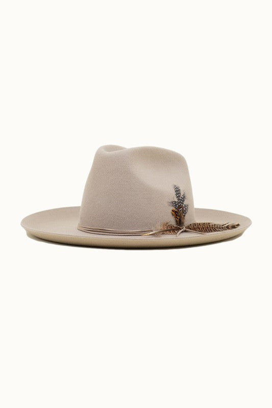 NEW!! Corbett Feather Wool Cowboy Hat