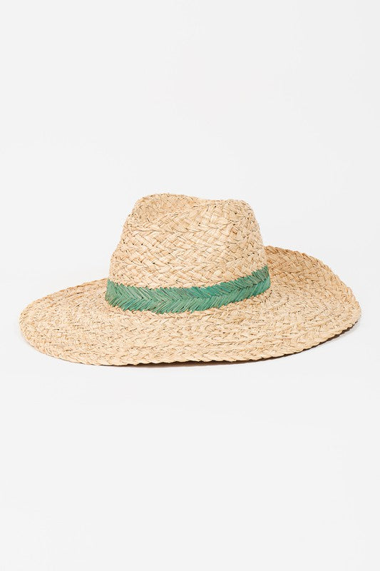 NEW!! Saint Lucia Straw Panama