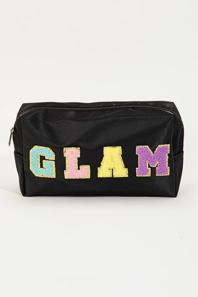 NEW!! “Glam” Nylon Bag in Black
