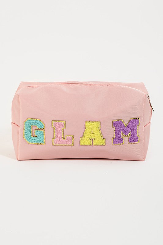 NEW!! “Glam” Nylon Bag in Pink