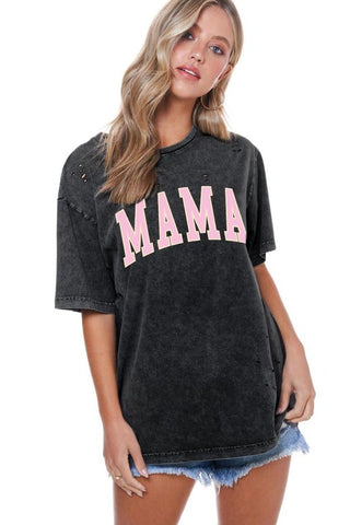 PRE ORDER!! Mama Distressed Graphic Tee