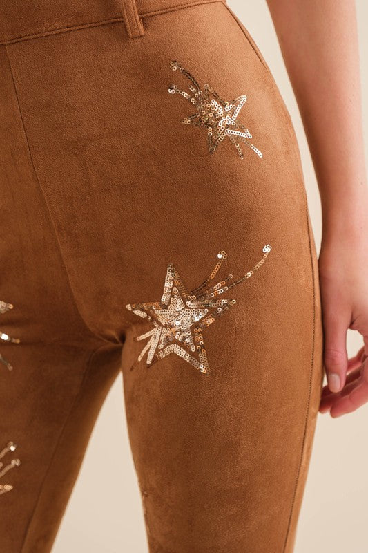 NEW!! Be a Star Velvet Jumpsuit in Gold