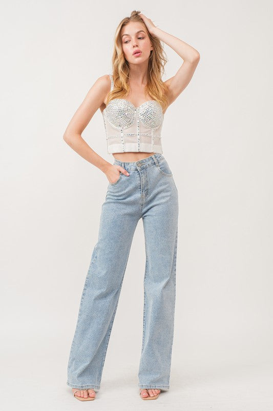 NEW!! "Iconic" Jeans in Light Wash