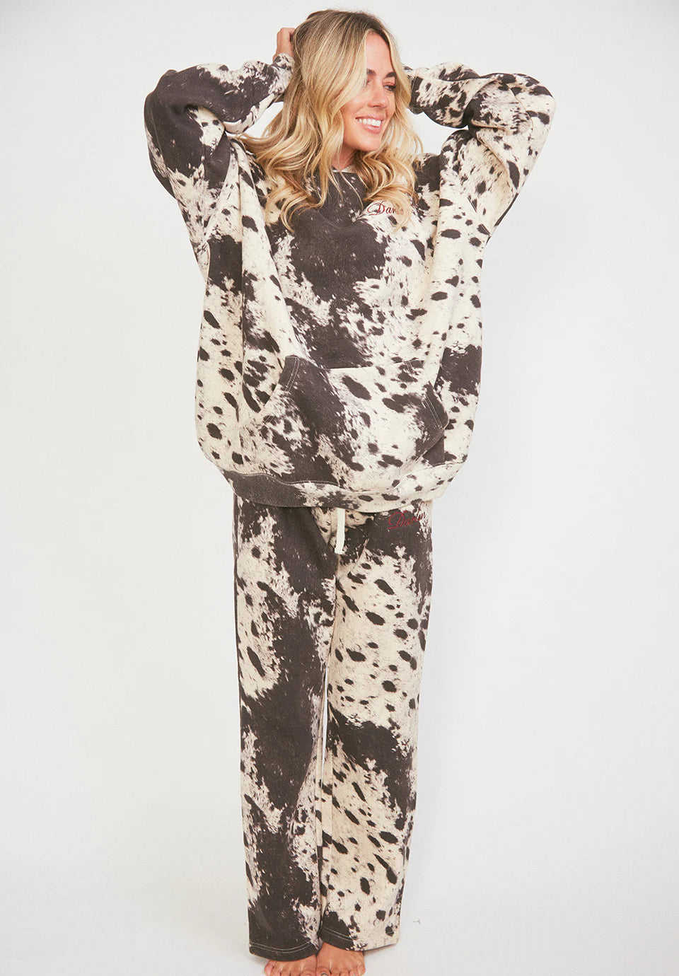 NEW!! Signature Oversized Hoodie in Appaloosa