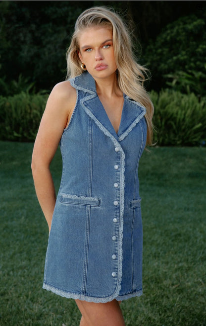 Maddox Denim Dress