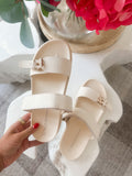 NEW!! The Roma Embossed Sandal in 2 Colors