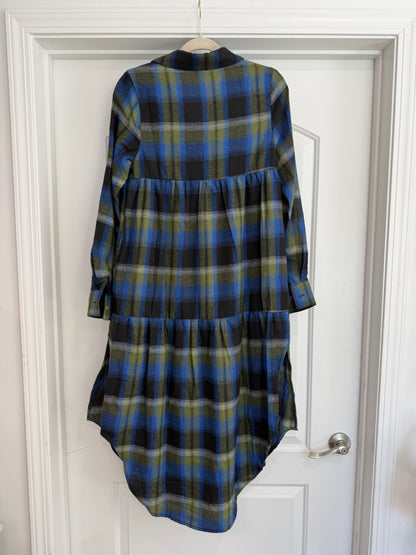 FINAL SALE!! Blue Skies Button Down Dress