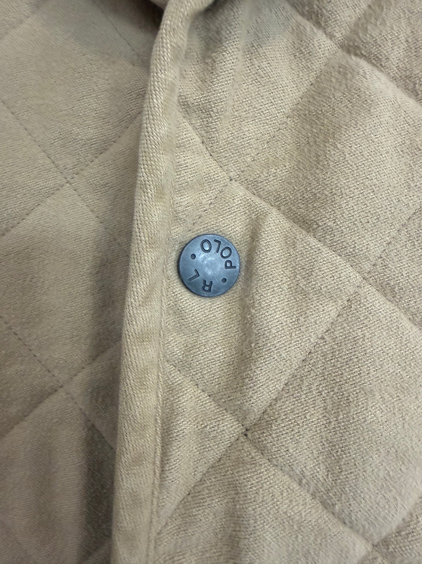 NEW!! Vintage Ralph Lauren Quilted Hunting Jacket Size Medium