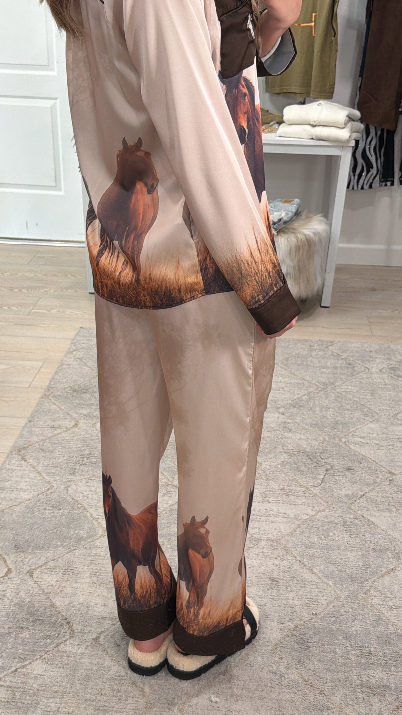 NEW!! Ranch Life Silky PJ Set