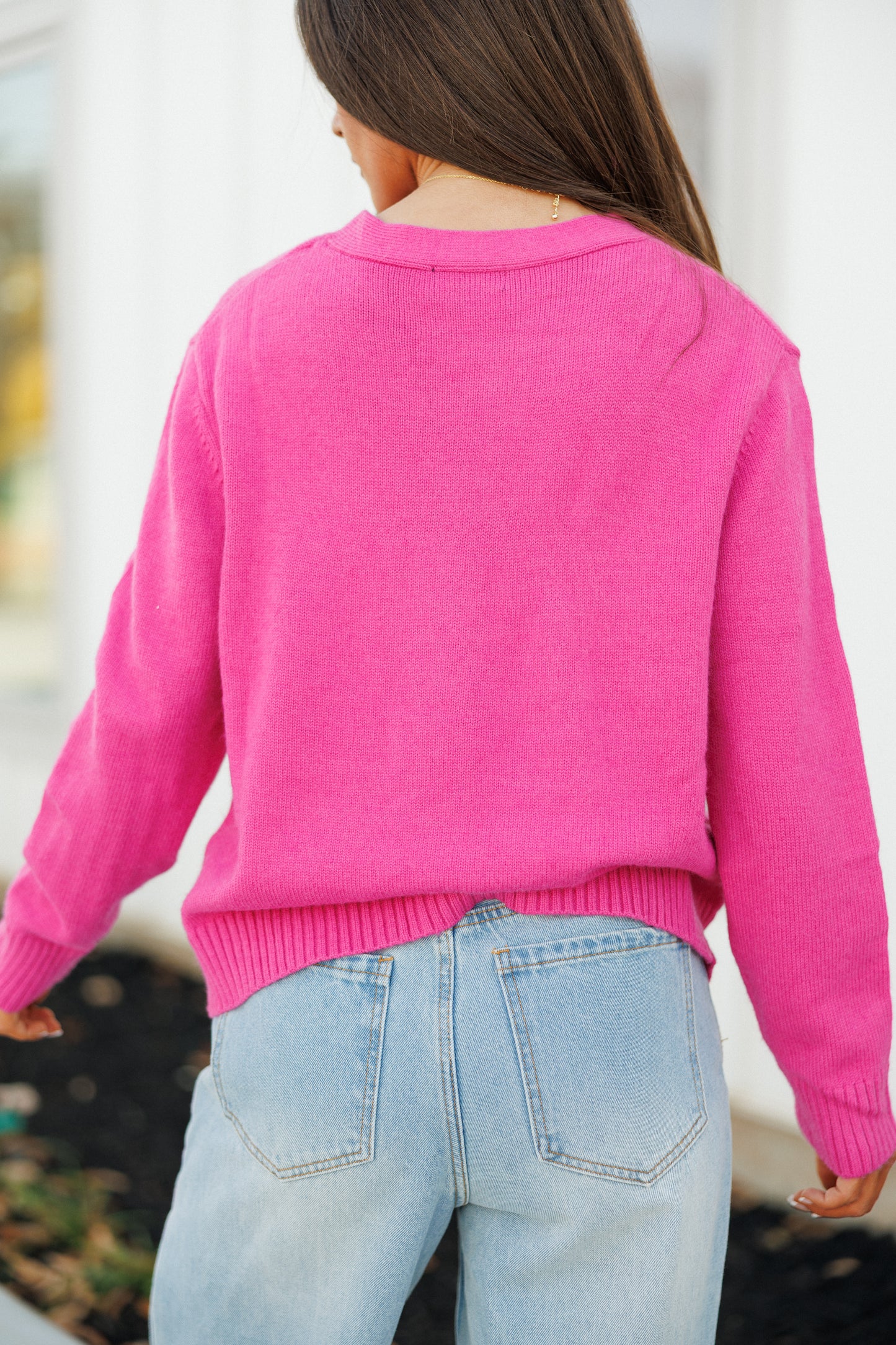 NEW!! Sequin Nutcracker Cardigan in Pink