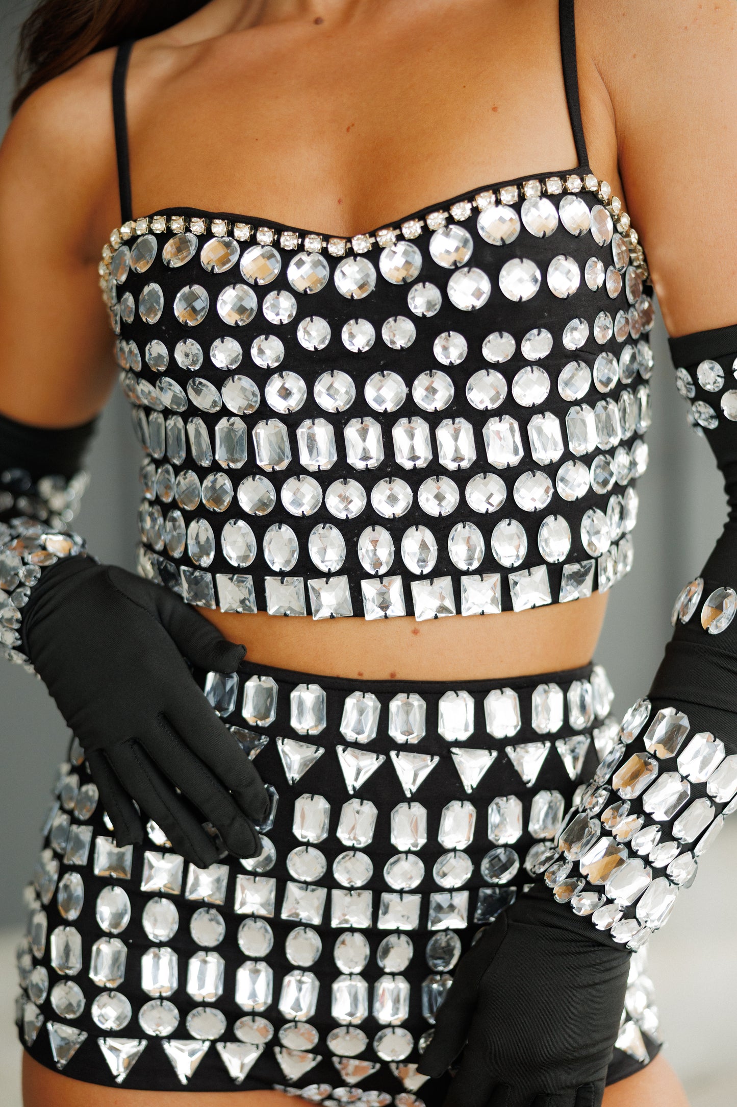 NEW!! "Rhinestone Queen" Embellished Set