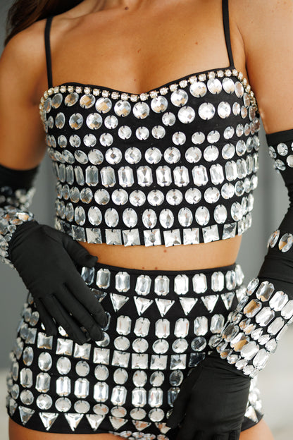 NEW!! "Rhinestone Queen" Embellished Set