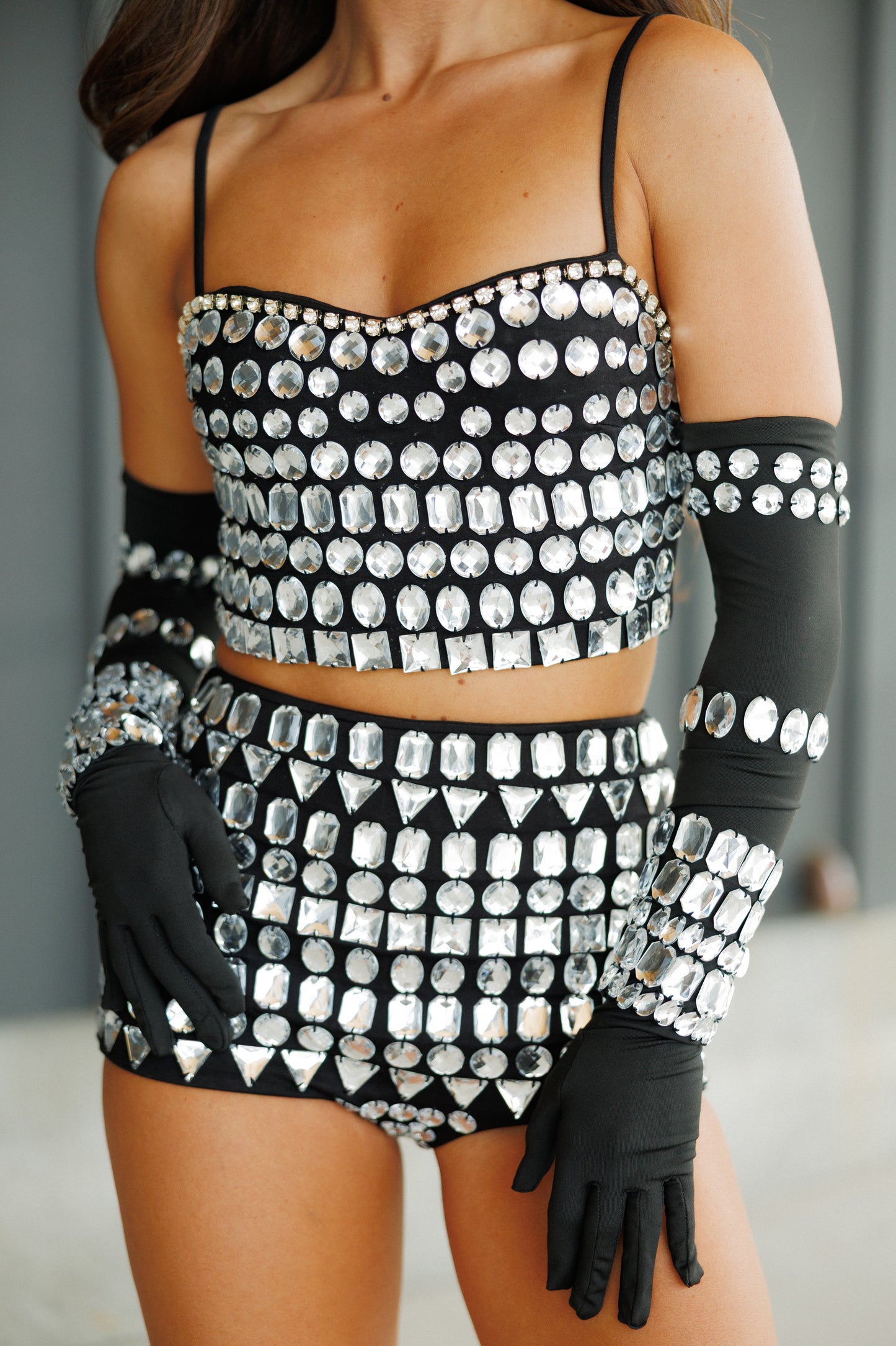 NEW!! "Rhinestone Queen" Embellished Set