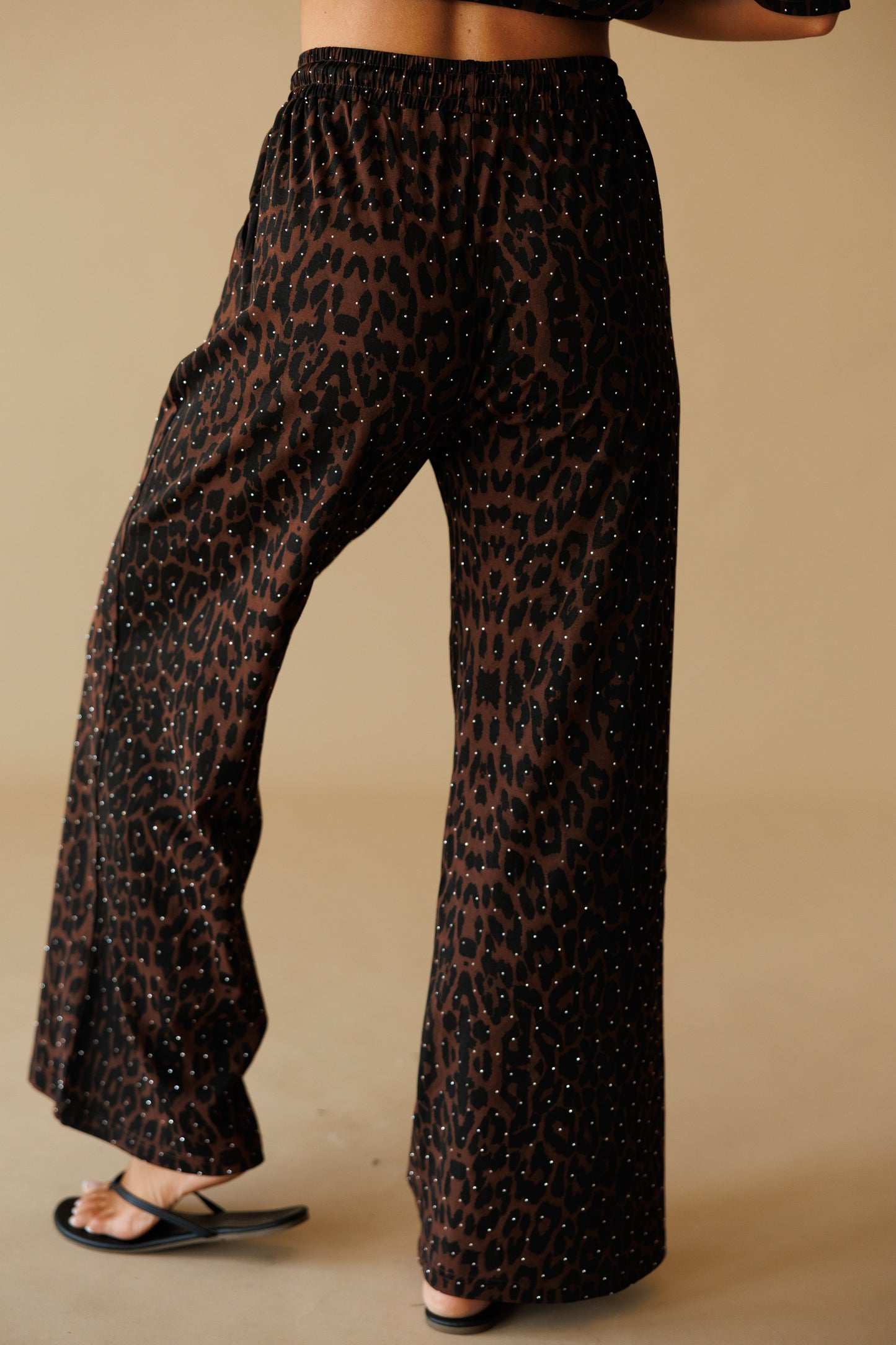 "Luxe Leopard" Rhinestone Lounge Set