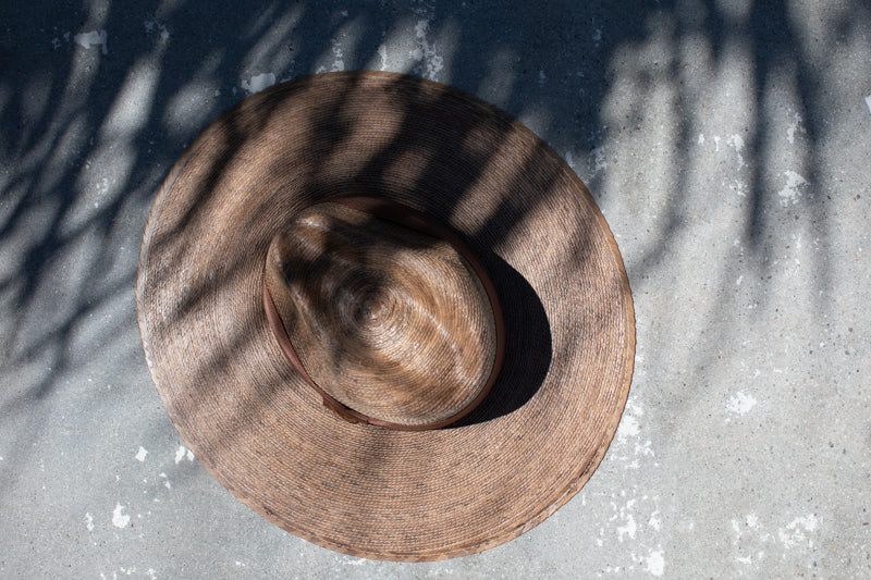 AS SEEN ON ASHLEE NICHOLS!! The Riviera Rope Embellished Pressed Palm Straw Hat