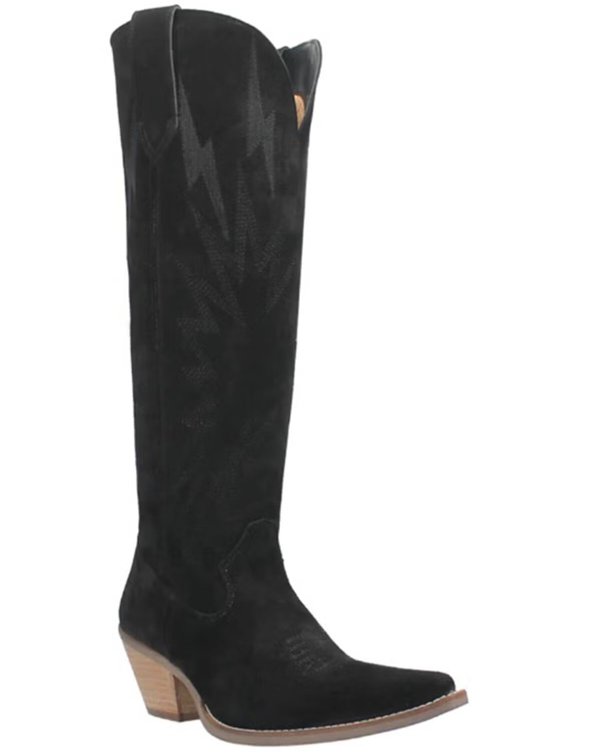 Thunder Road Leather Boot in Black